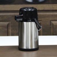 GARRAFA TÉRMICA AÇO-INOX PRESSÃO 1,9L TERMOPRO